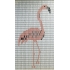Vliegengordijn bouwpakket flamingo 100x240cm